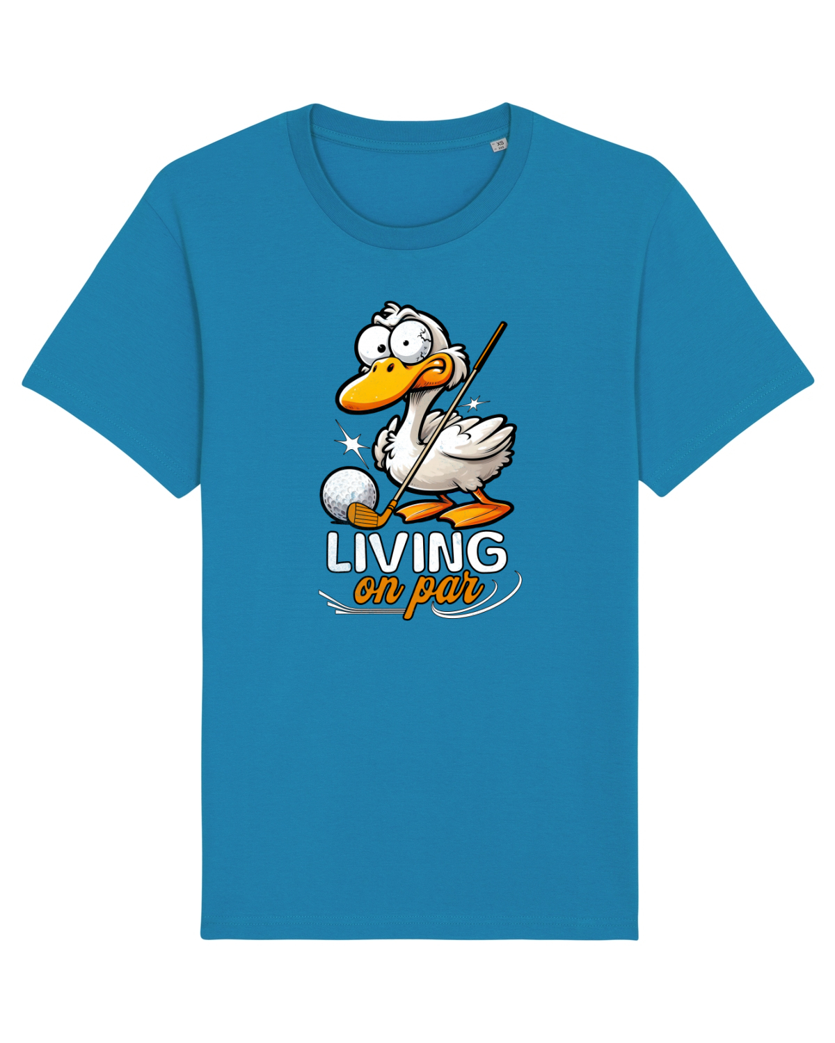 Tricou mânecă scurtă Unisex Rocker Azur