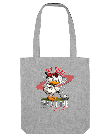 Golfer Amuzant la Golf: Atingând Toate Găurile Heather Grey
