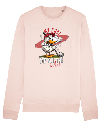 Golfer Amuzant la Golf: Atingând Toate Găurile Candy Pink