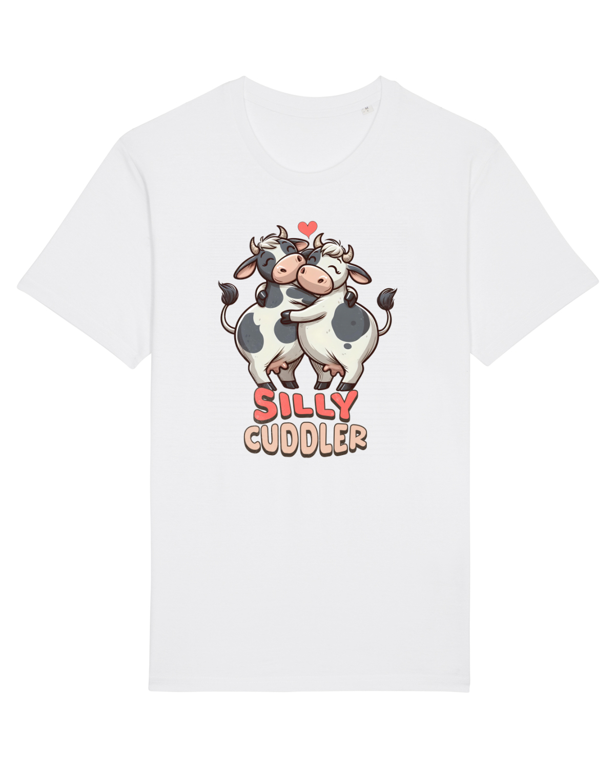 Tricou mânecă scurtă Unisex Rocker White