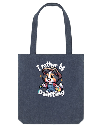 Cadouri pentru Pictori - Rough Collie Drăguț Midnight Blue