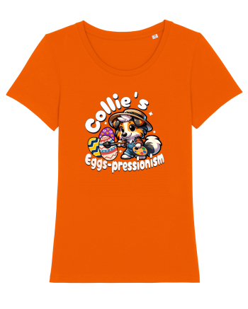 Paște cu Câinele Drăguț Collie Bright Orange