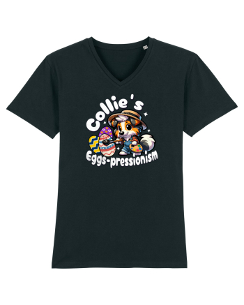 Paște cu Câinele Drăguț Collie Black