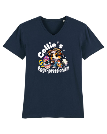 Paște cu Câinele Drăguț Collie French Navy