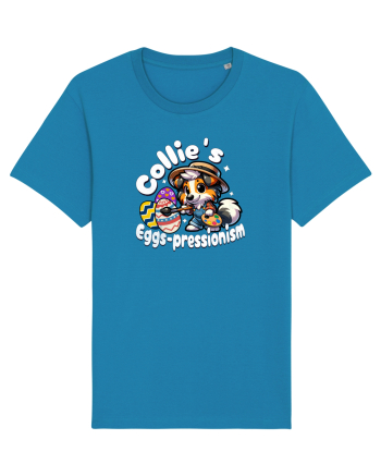 Paște cu Câinele Drăguț Collie Azur