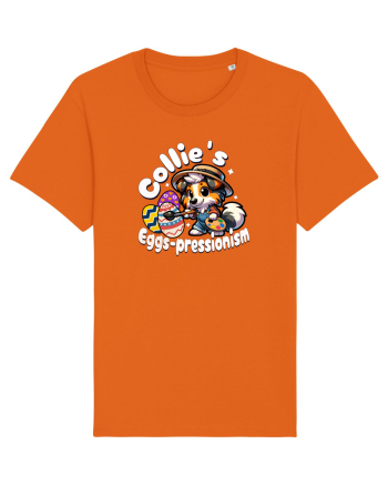 Paște cu Câinele Drăguț Collie Bright Orange