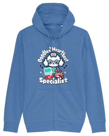 Poodles Drăguți - Medici și Asistente Medicale Bright Blue