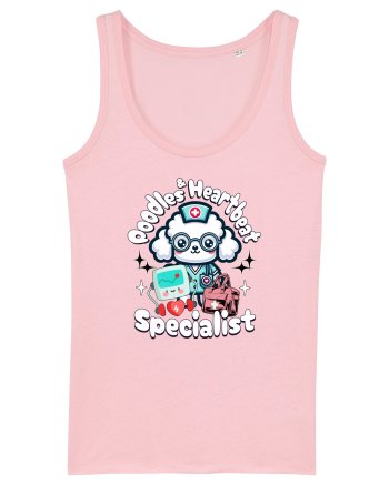 Poodles Drăguți - Medici și Asistente Medicale Cotton Pink