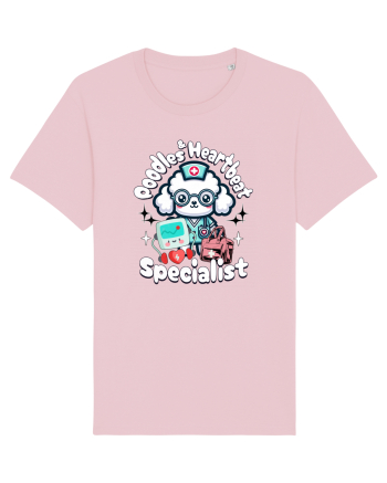 Poodles Drăguți - Medici și Asistente Medicale Cotton Pink