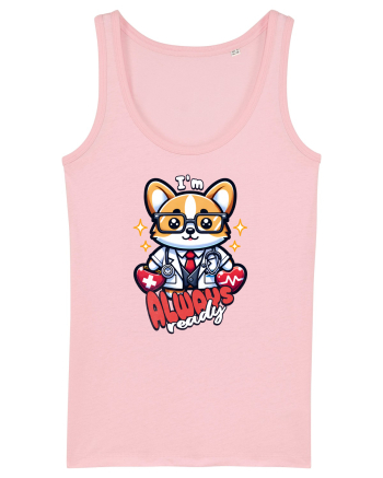 Asistentă Medicală de Urgență - Corgis Medici și Asistente Medicale de Urge Cotton Pink