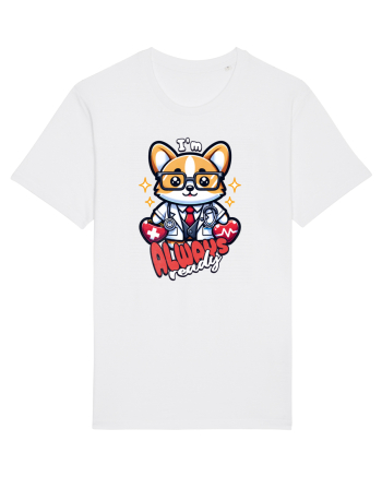 Asistentă Medicală de Urgență - Corgis Medici și Asistente Medicale de Urge White