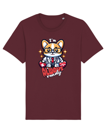Asistentă Medicală de Urgență - Corgis Medici și Asistente Medicale de Urge Burgundy