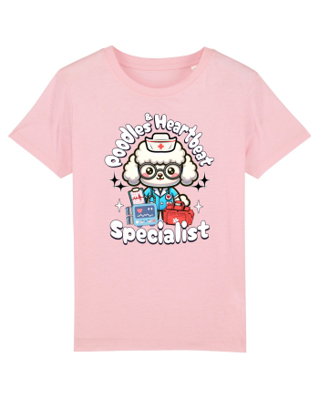 Poodles Drăguți - Medici și Asistente Medicale Cotton Pink