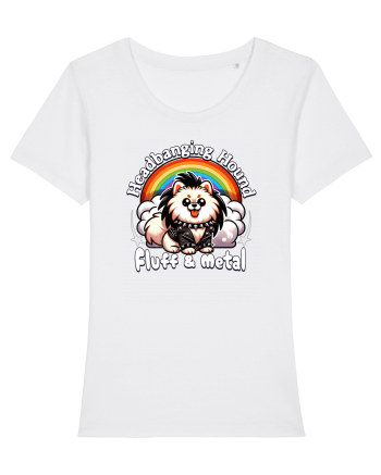 Pomeranian Amuzant White