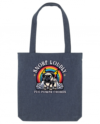 Pug Rock Heavy Metal Midnight Blue