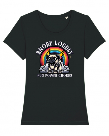 Pug Rock Heavy Metal Black