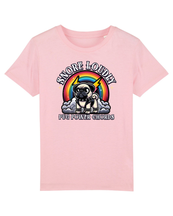 Pug Rock Heavy Metal Cotton Pink