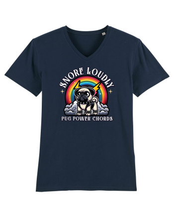 Pug Rock Heavy Metal French Navy