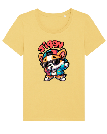 Dab Dance Corgi Jiggy în Stil Chibi Jojoba