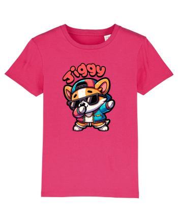 Dab Dance Corgi Jiggy în Stil Chibi Raspberry