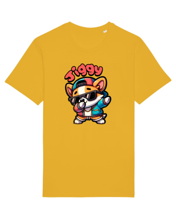 Dab Dance Corgi Jiggy în Stil Chibi Spectra Yellow