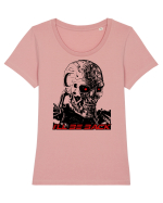 I'll Be Back Tricou mânecă scurtă guler larg fitted Damă Expresser