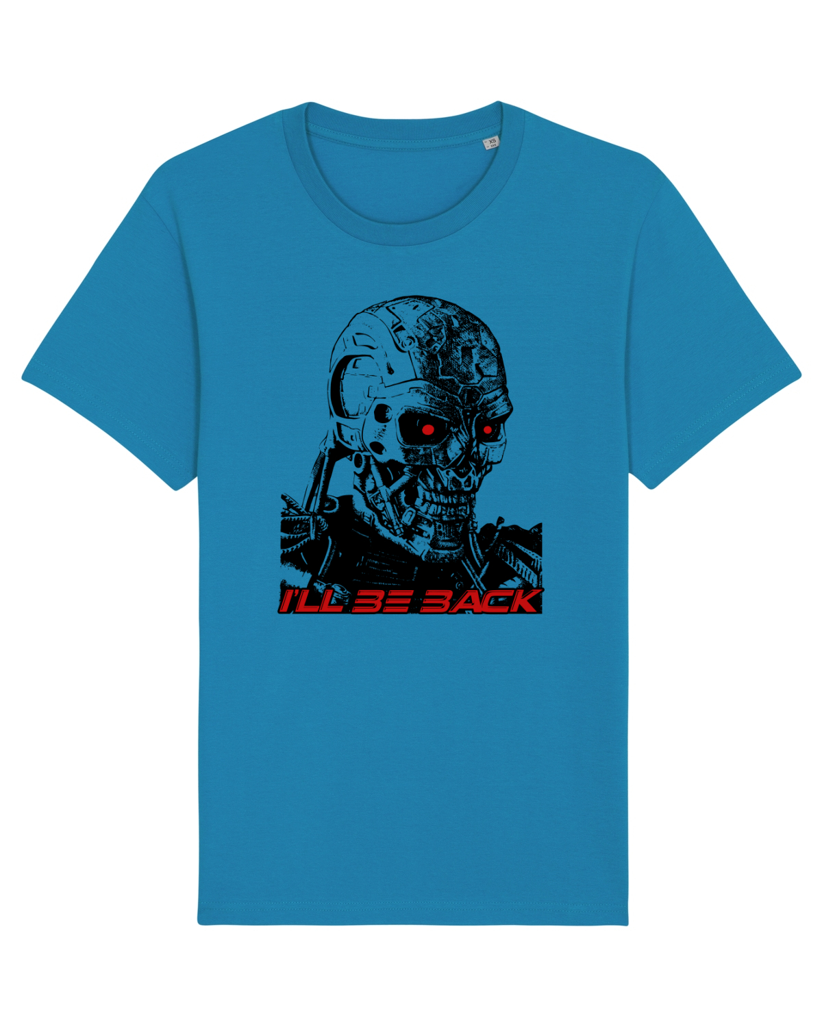Tricou mânecă scurtă Unisex Rocker Azur