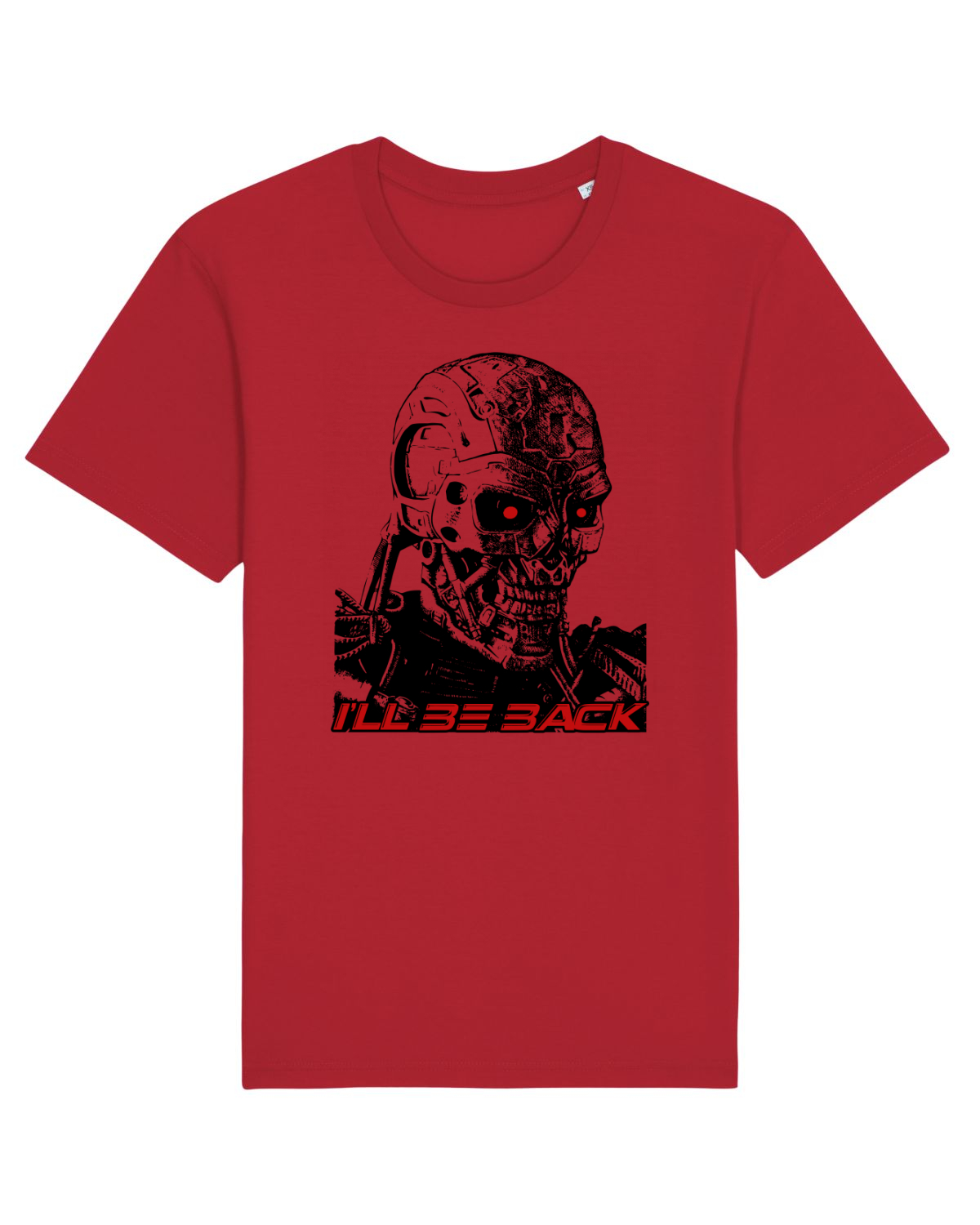 Tricou mânecă scurtă Unisex Rocker Red