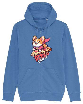 Corgi Amuzant Iubitor de Pizza Bright Blue