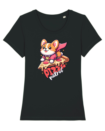 Corgi Amuzant Iubitor de Pizza Black
