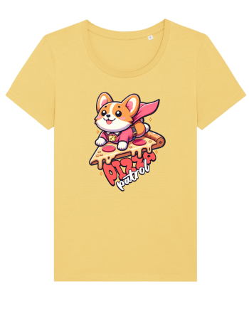 Corgi Amuzant Iubitor de Pizza Jojoba