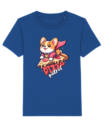 Corgi Amuzant Iubitor de Pizza Majorelle Blue