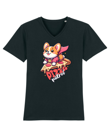 Corgi Amuzant Iubitor de Pizza Black