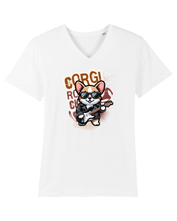 Corgi Amuzant Rocker White