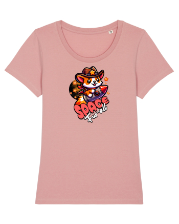 Corgi Spațial Cowboy Amuzant Canyon Pink