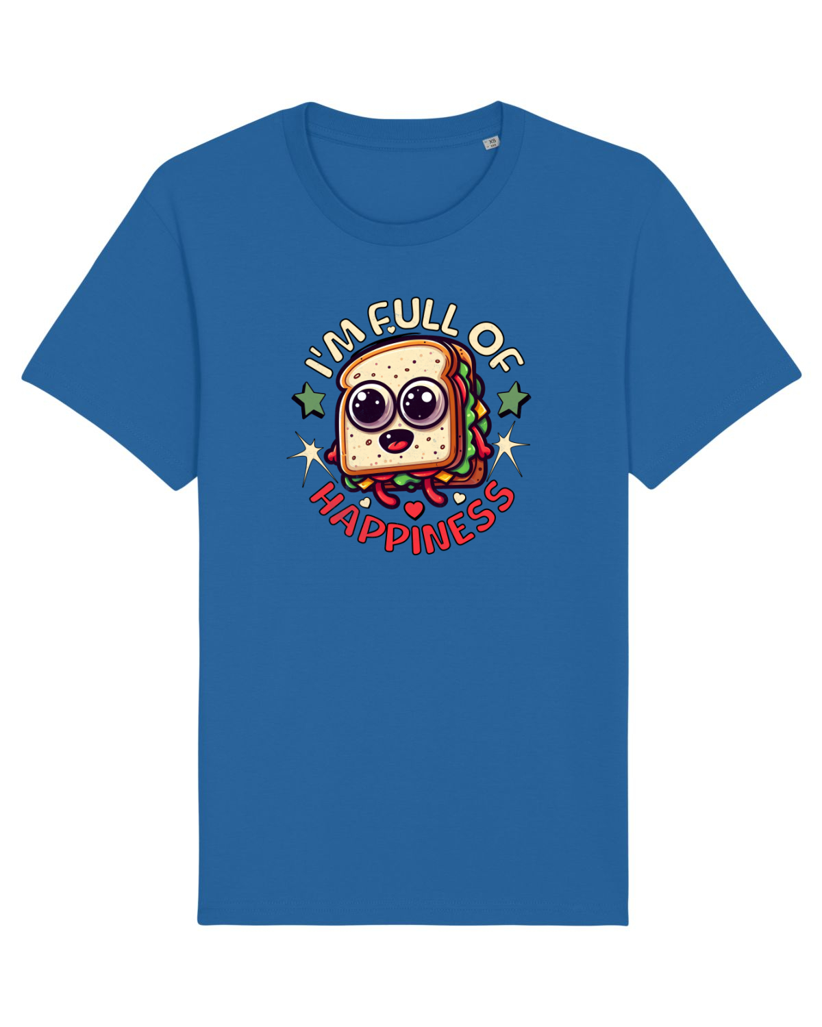Tricou mânecă scurtă Unisex Rocker Royal Blue