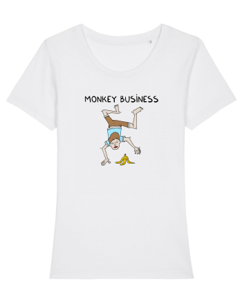 Monkey Business White