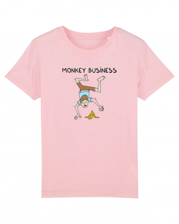 Monkey Business Cotton Pink