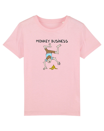 Monkey Business Cotton Pink