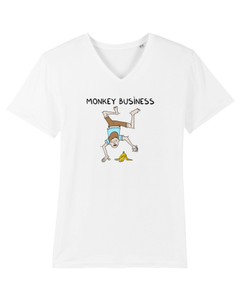 Monkey Business White