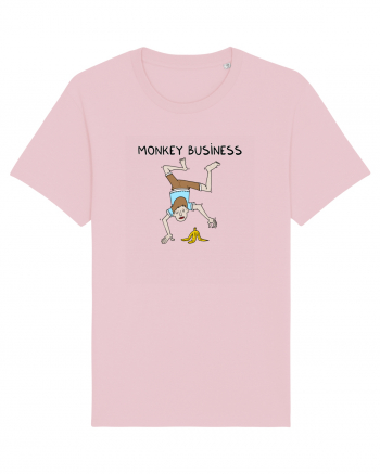 Monkey Business Cotton Pink