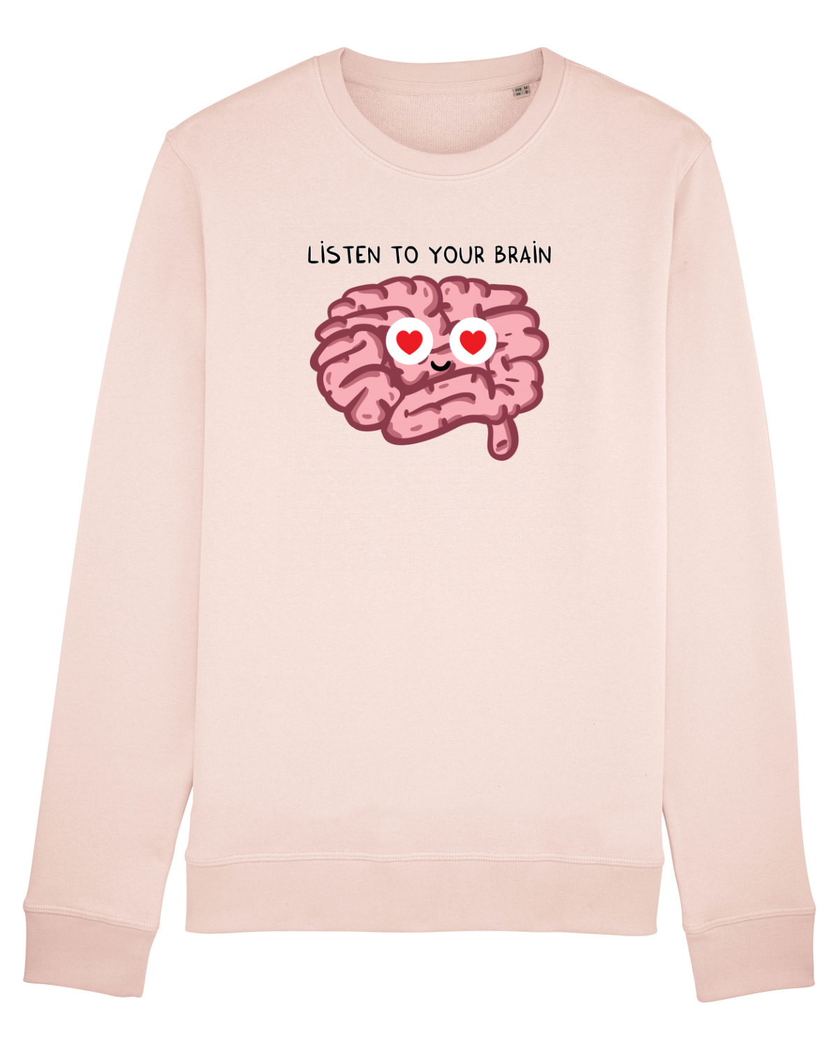 Bluză mânecă lungă Unisex Rise Candy Pink
