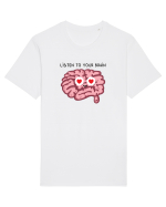Listen to your brain Tricou mânecă scurtă Unisex Rocker