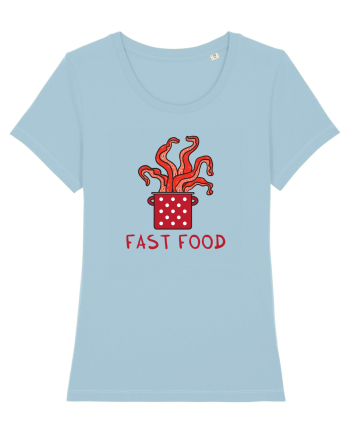 Fast food 2 Sky Blue