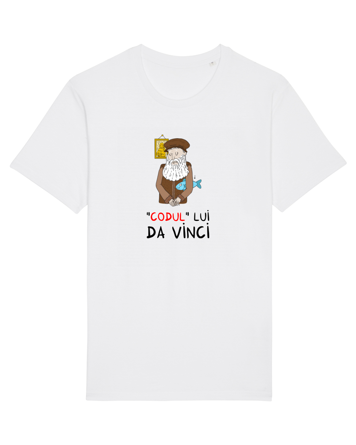 Tricou mânecă scurtă Unisex Rocker White