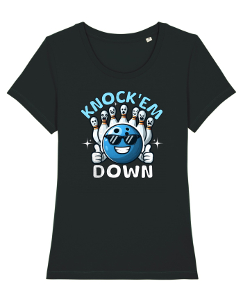 Bowling Amuzant Knock'em Down Black