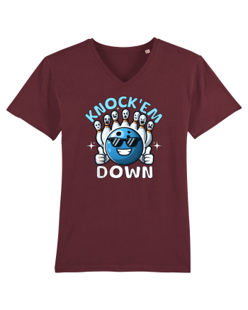Bowling Amuzant Knock'em Down Burgundy