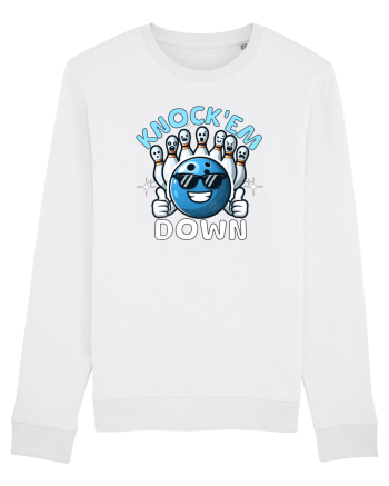Bowling Amuzant Knock'em Down White