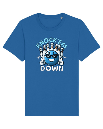 Bowling Amuzant Knock'em Down Royal Blue