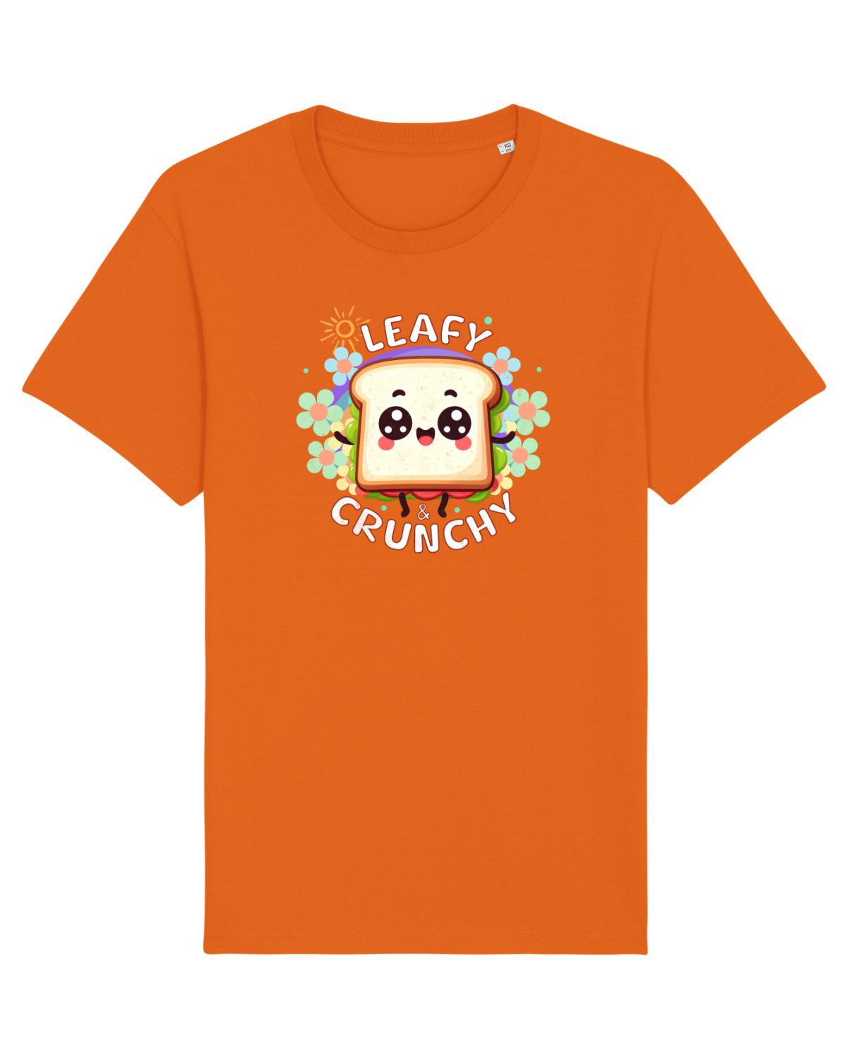 Tricou mânecă scurtă Unisex Rocker Bright Orange